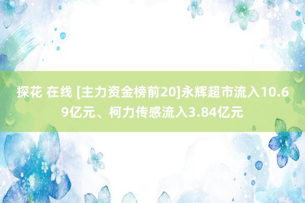 探花 在线 [主力资金榜前20]永辉超市流入10.69亿元、柯力传感流入3.84亿元