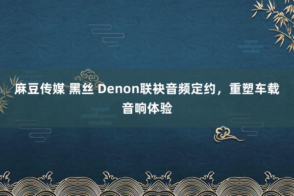 麻豆传媒 黑丝 Denon联袂音频定约，重塑车载音响体验